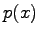 $p(x)$